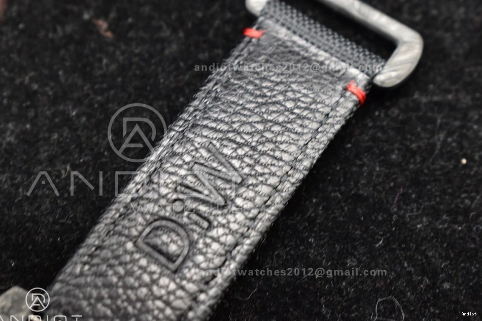 VS3135 DIW Edition Strap 1:1 Dial VSF Black Carbon Submariner Best on Nylon Red Black 0413